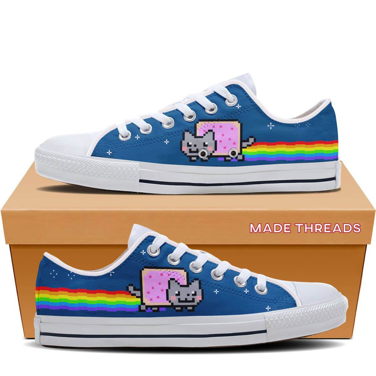 Rainbow Cat Shoes