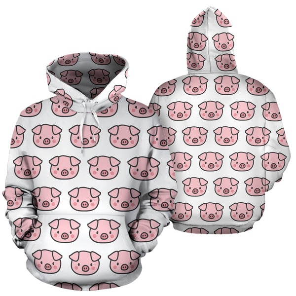 Cute Pigs Pullover Hoodie