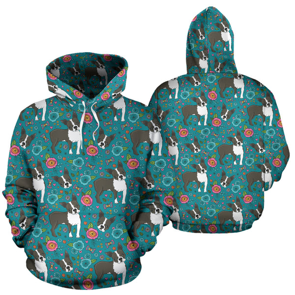 Boston Terrier Pullover Hoodie